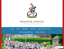 Tablet Screenshot of nuneatoncarnival.org